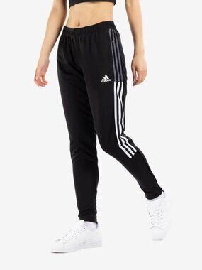 Adidas ladies xs Aeroready fleece lined warmup pants joggers